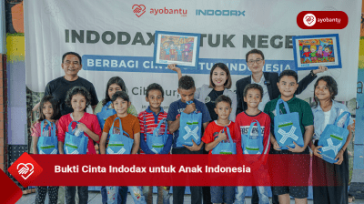 Bukti Cinta Indodax untuk Anak Indonesia