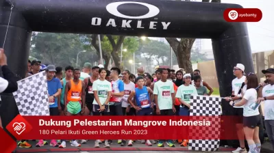 Dukung Pelestarian Mangrove Indonesia, 180 Pelari Ikuti Green Heroes Run 2023