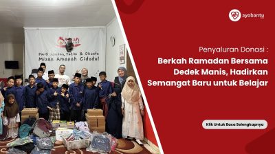 Berkah Ramadhan Bersama Dedek Manis: Perlengkapan Sekolah untuk Menyambut Semangat Belajar Baru