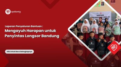 Bersama Menghadirkan Semangat Belajar bagi Anak Penyintas Longsor